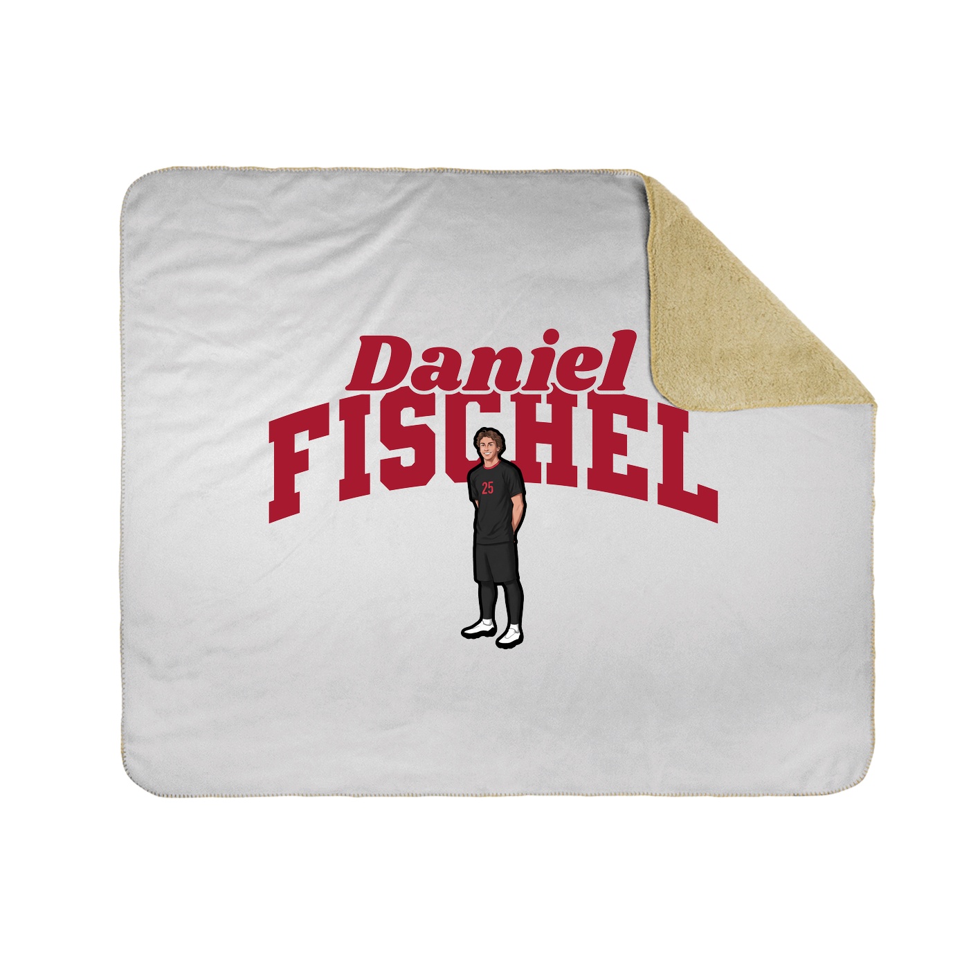 Throw Blanket — Signature Arch in White