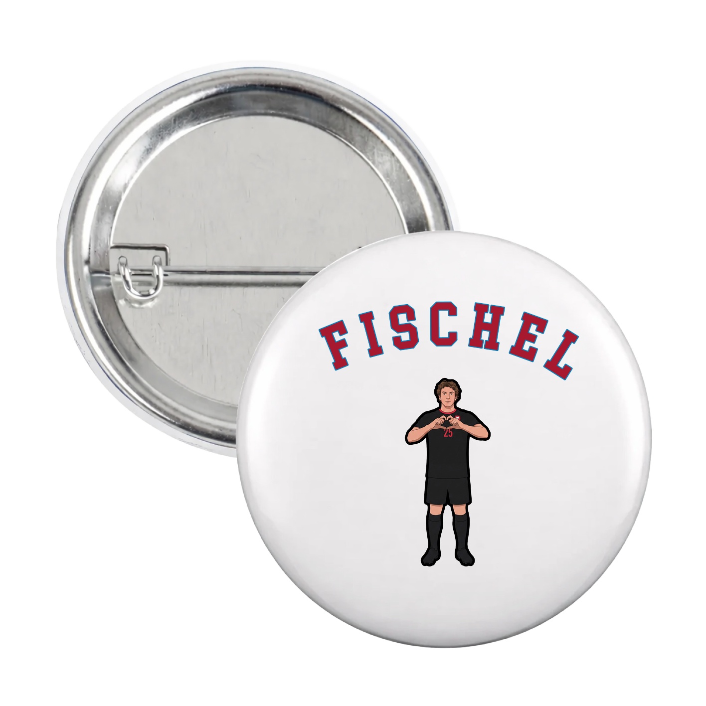 Game Day Button — Shirsey Arch in White