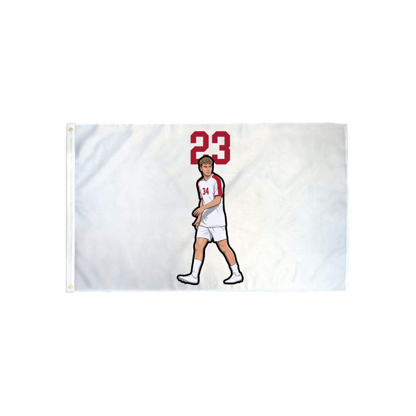 3x5 Flag — Number Top in Classic