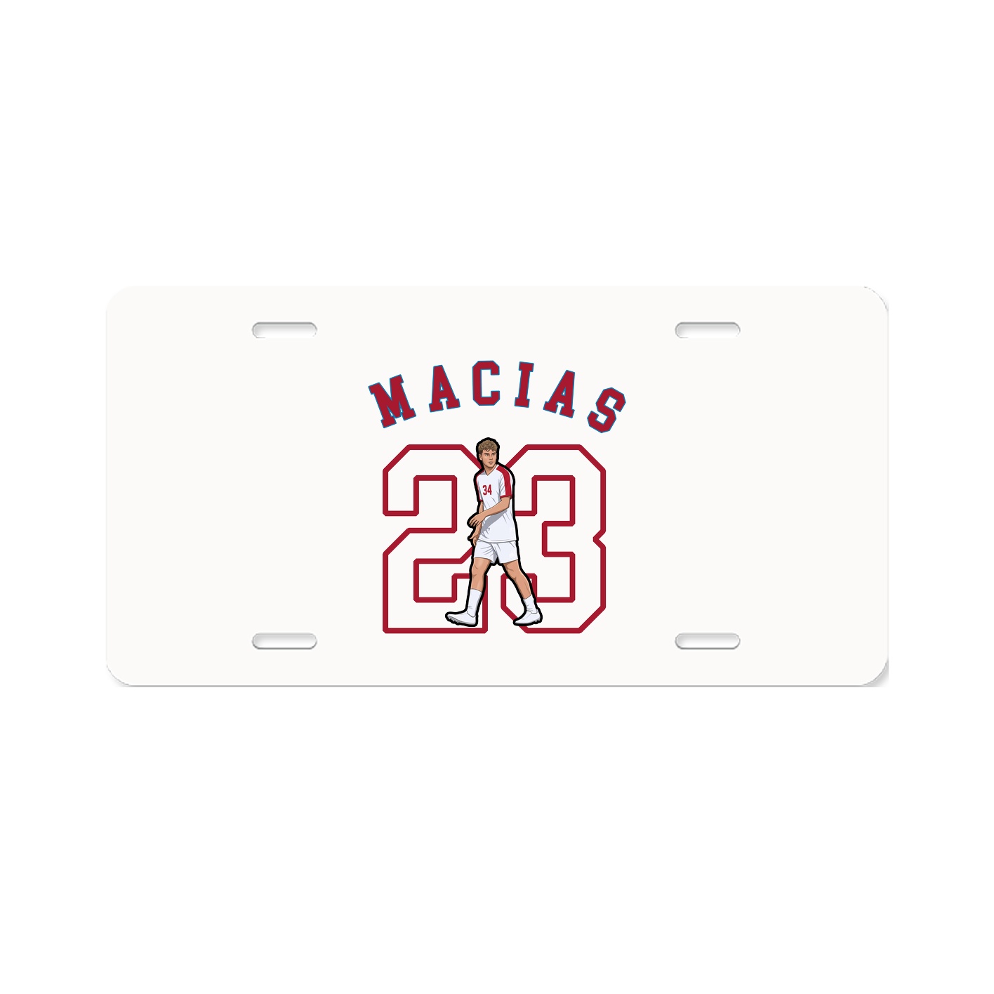 License Plate — Shirsey Arch in Classic