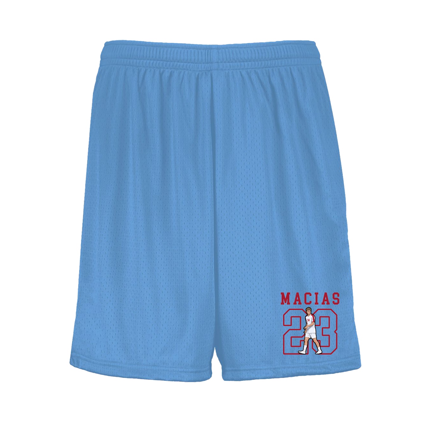 Shorts — Shirsey in Light Blue