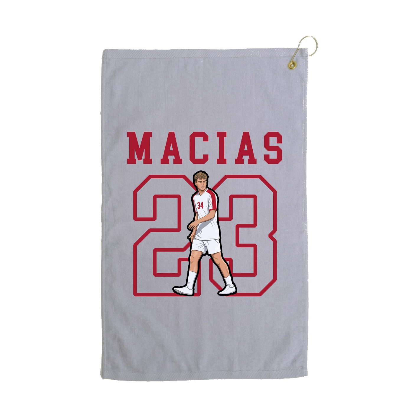 Golf Towel — Shirsey in Grey