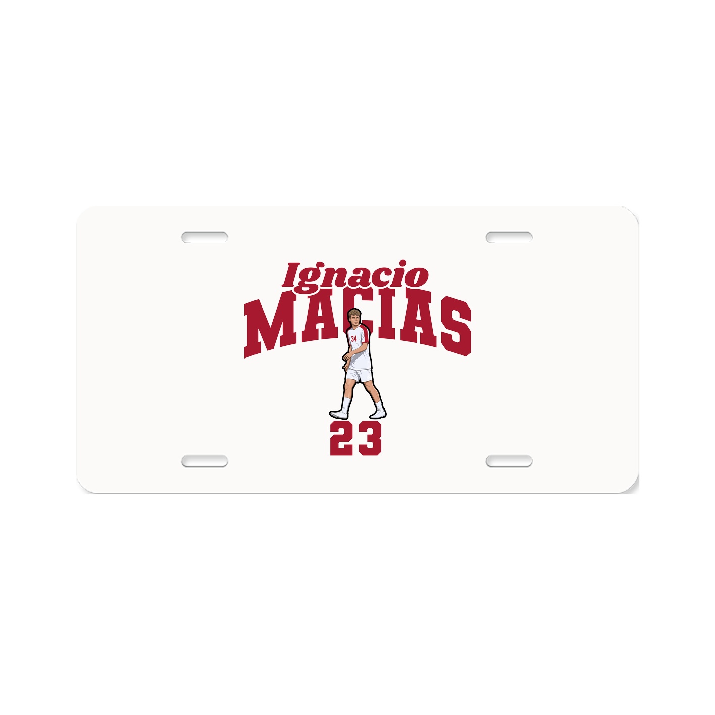 License Plate — Signature Arch in Classic