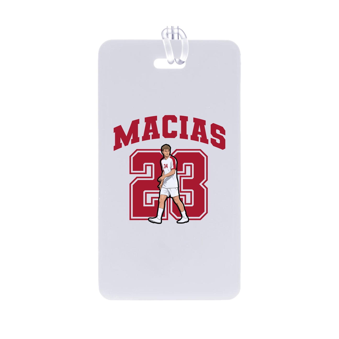 Bag Tag — Number in Classic