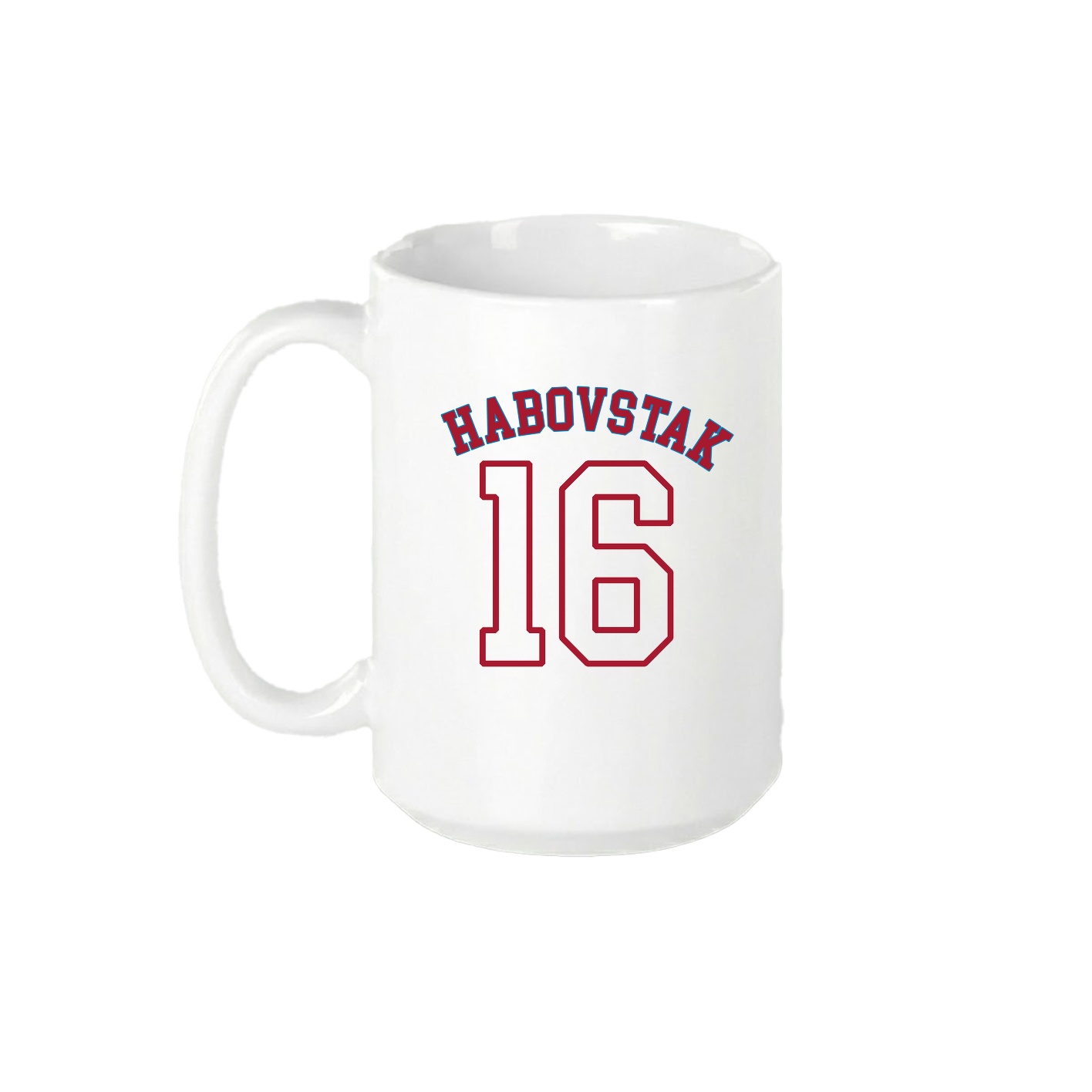 15oz Coffee Mug — Shirsey Arch in White