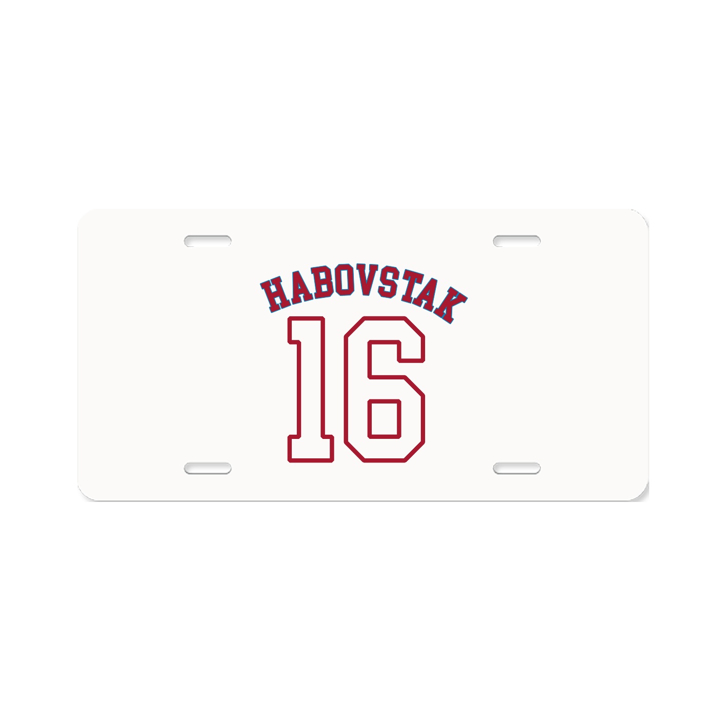 License Plate — Shirsey Arch in Classic