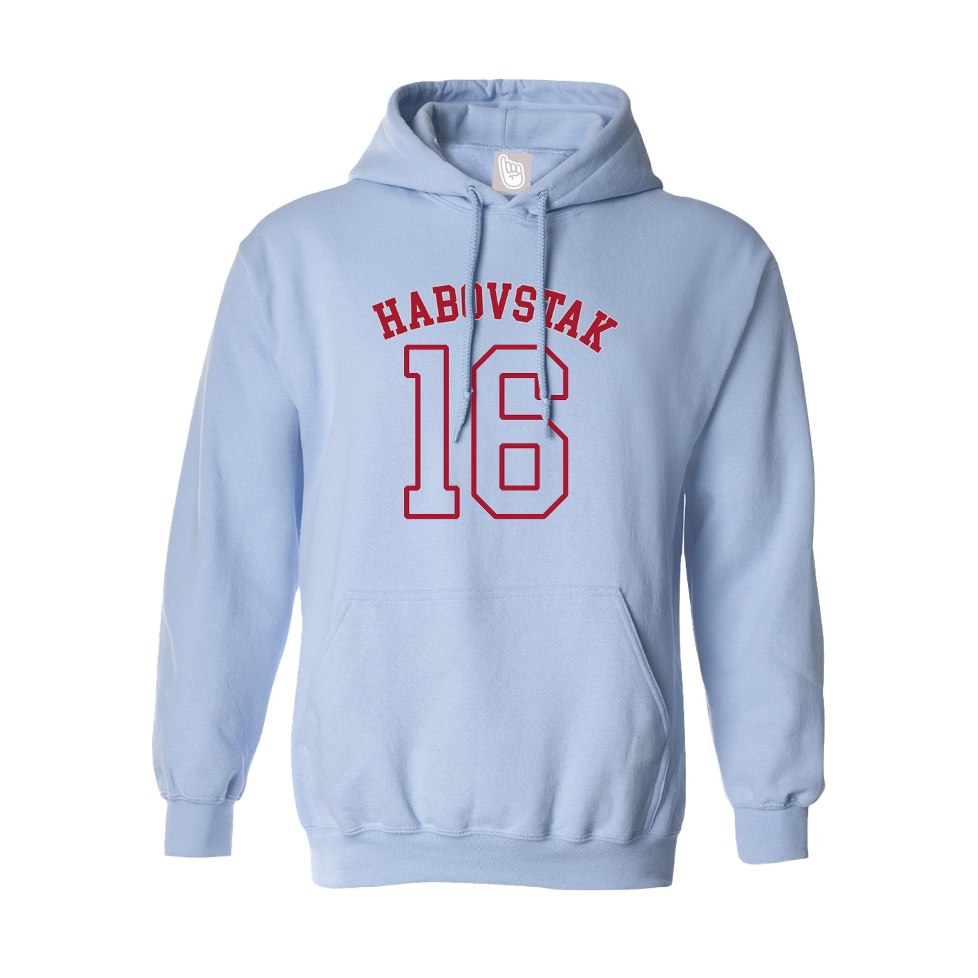 Hoodie — Shirsey Arch in Light Blue