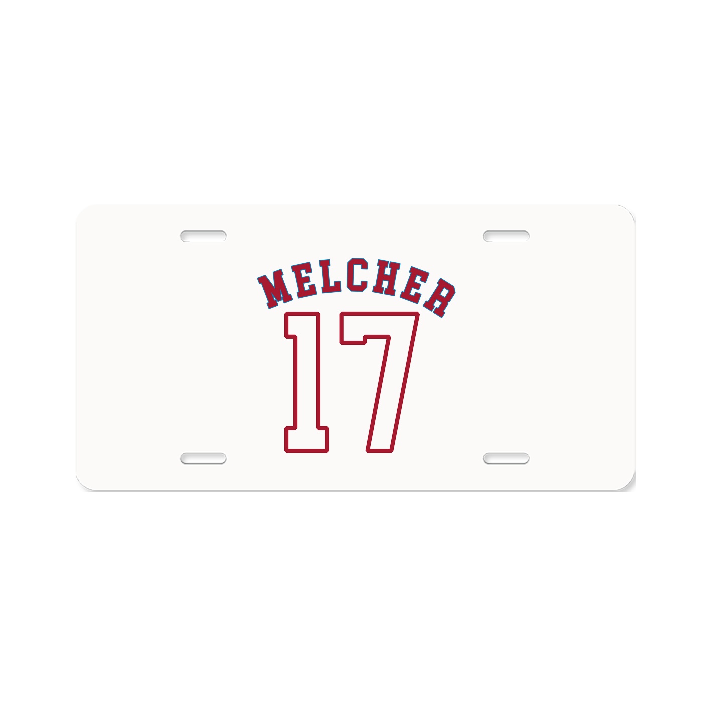 License Plate — Shirsey Arch in Classic