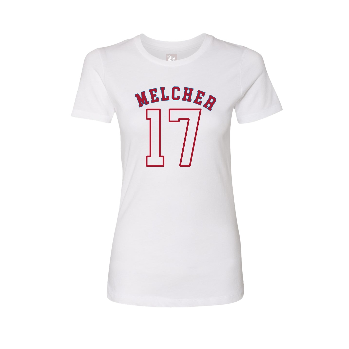 Womens Tee — Shirsey Arch in White
