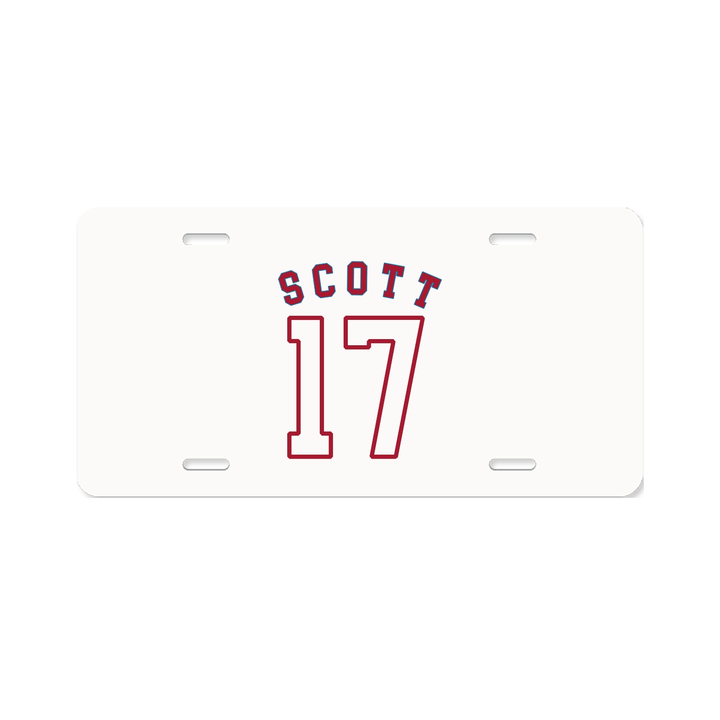 License Plate — Shirsey Arch in Classic