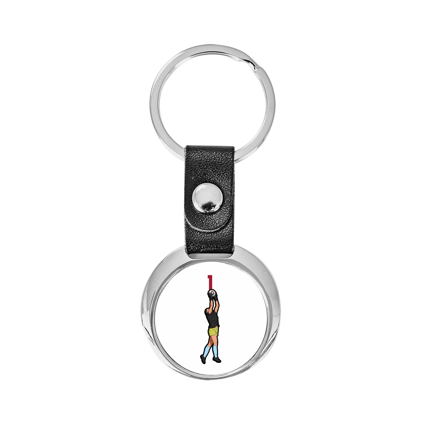 Key Chain — Number Top in Classic