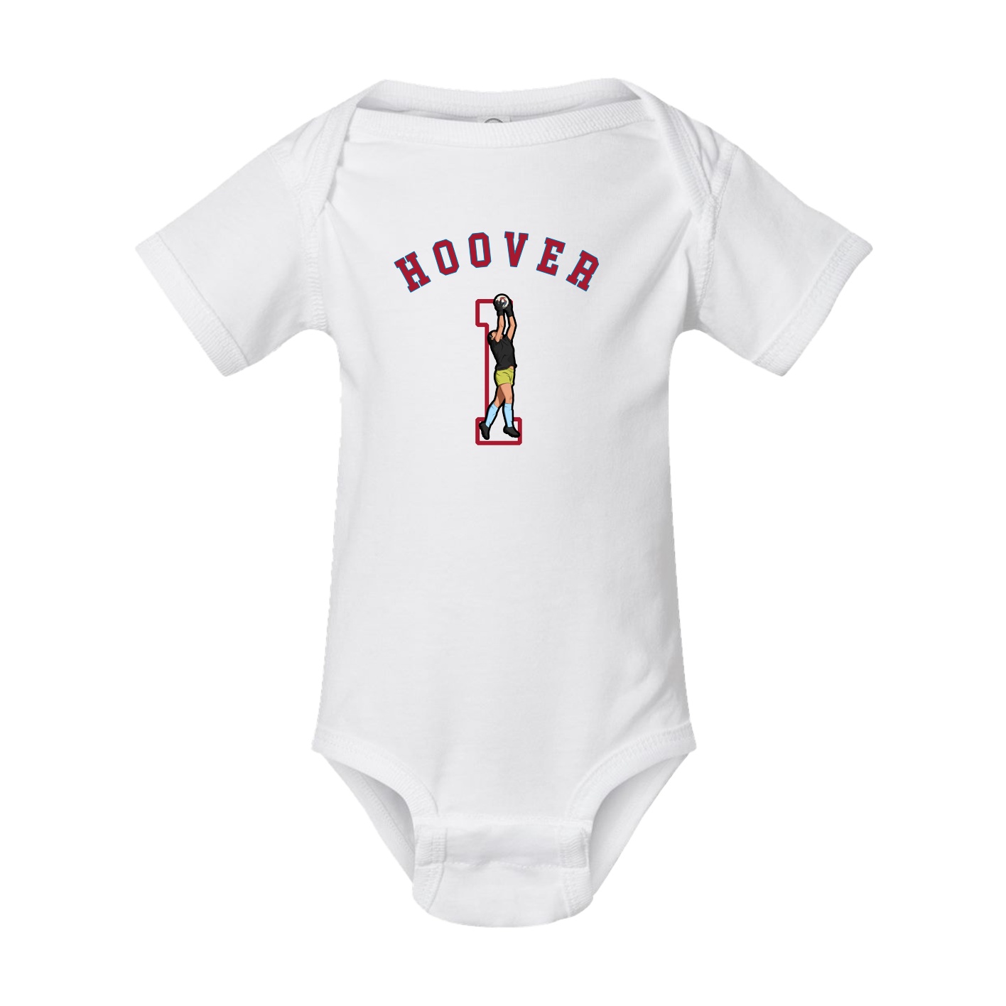 Baby Onesie — Shirsey Arch in White