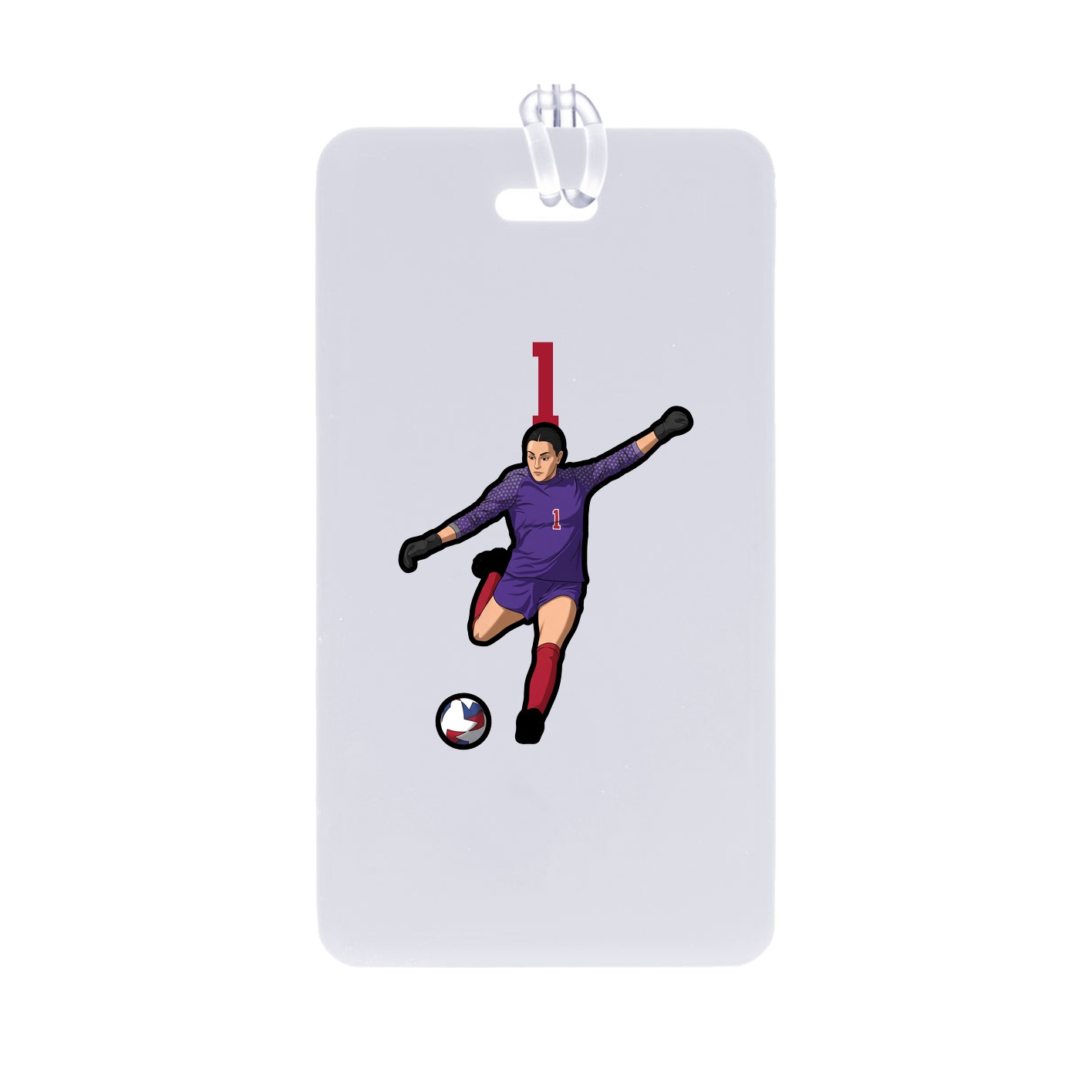 Bag Tag — Number Top in Classic