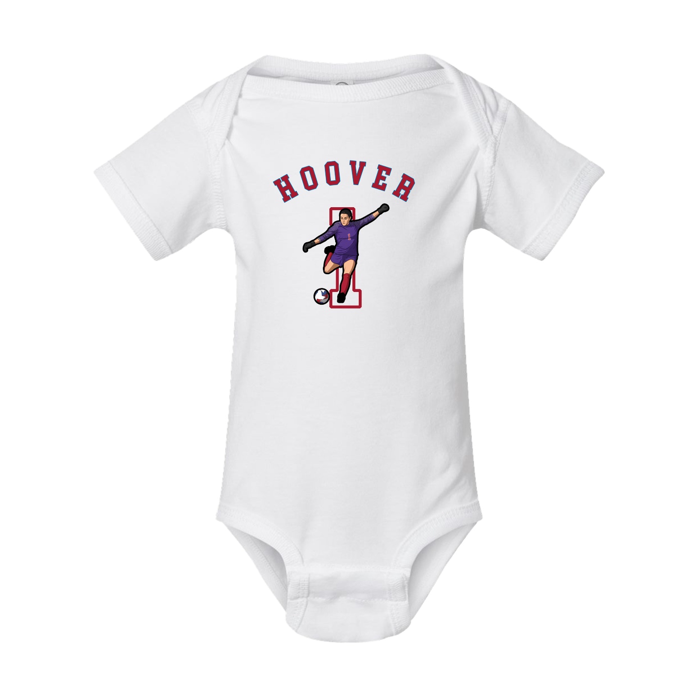 Baby Onesie — Shirsey Arch in White