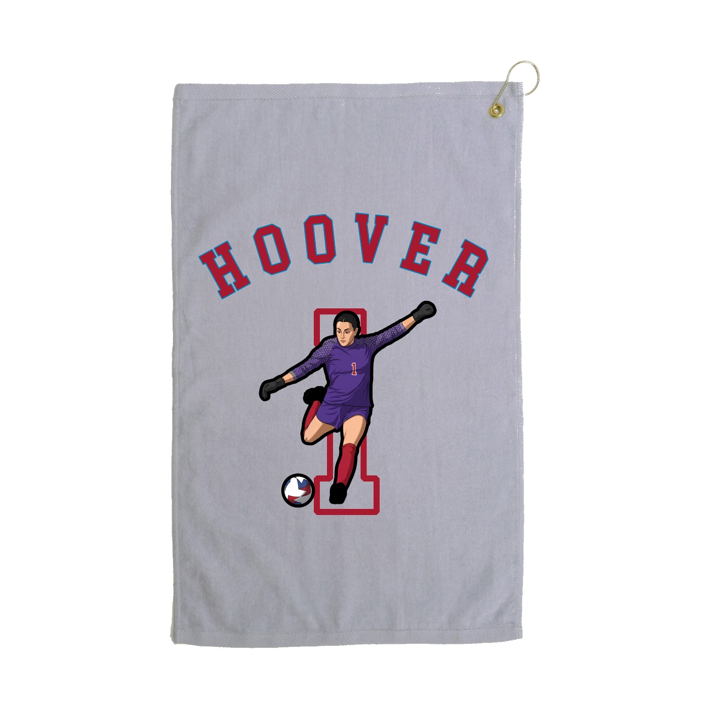 Golf Towel — Shirsey Arch in Grey