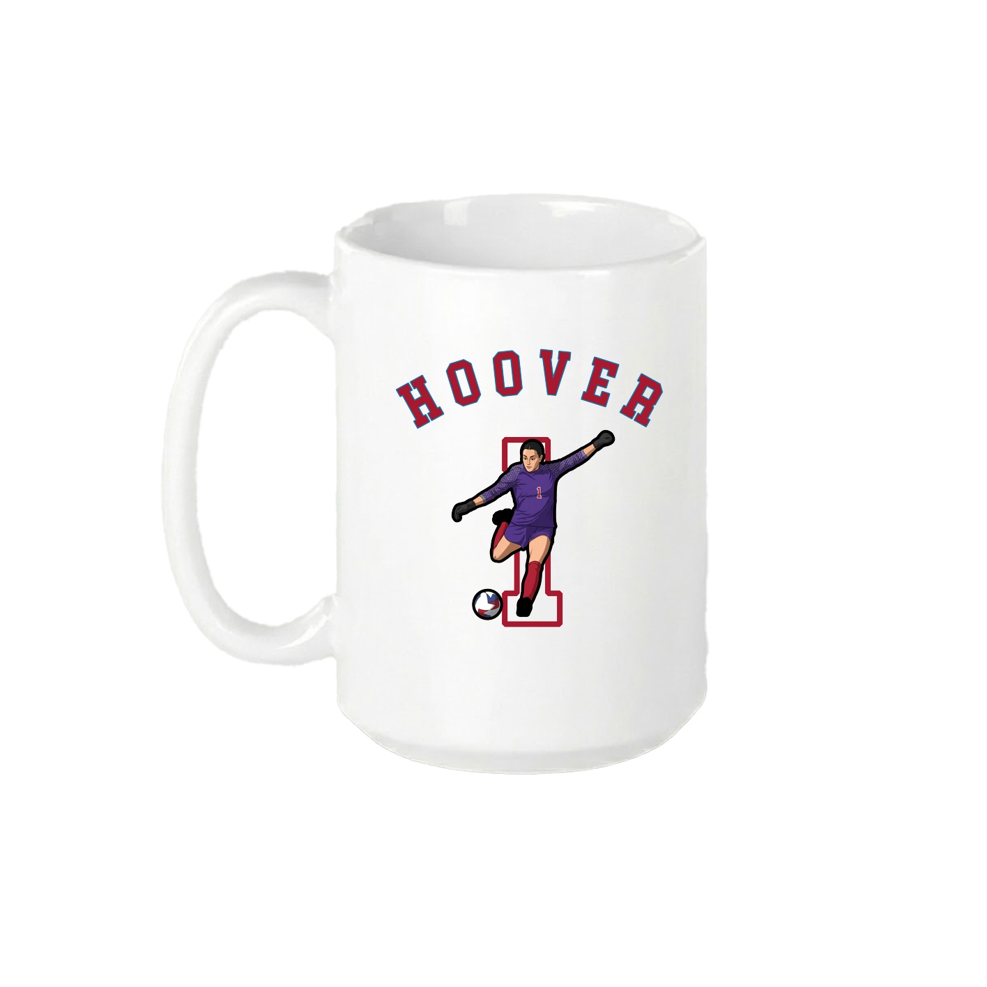 15oz Coffee Mug — Shirsey Arch in White