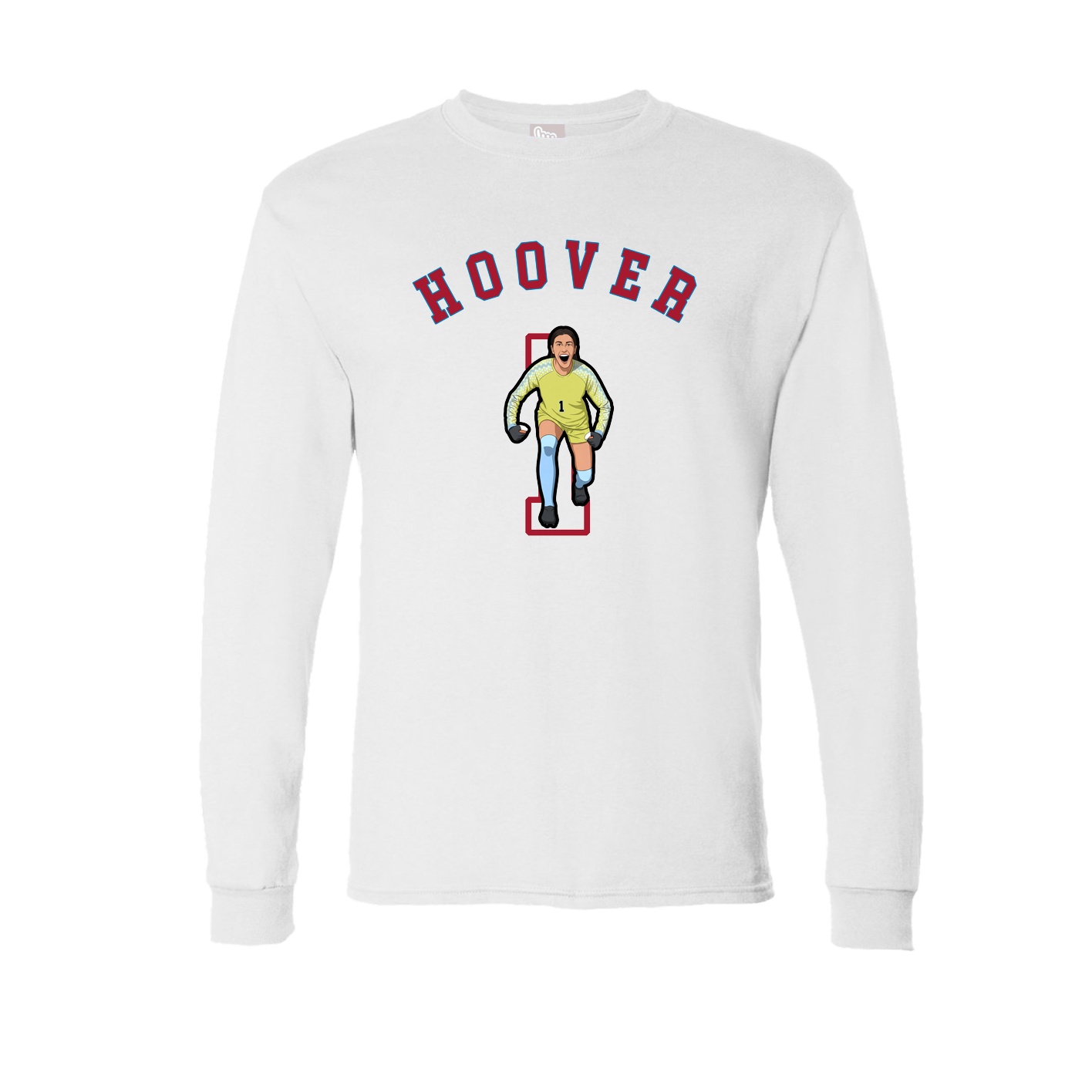 Long Sleeve Tee — Shirsey Arch in White