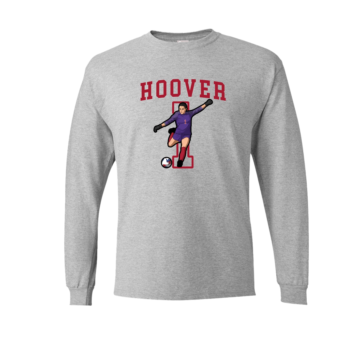 Long Sleeve Tee — Shirsey in Grey