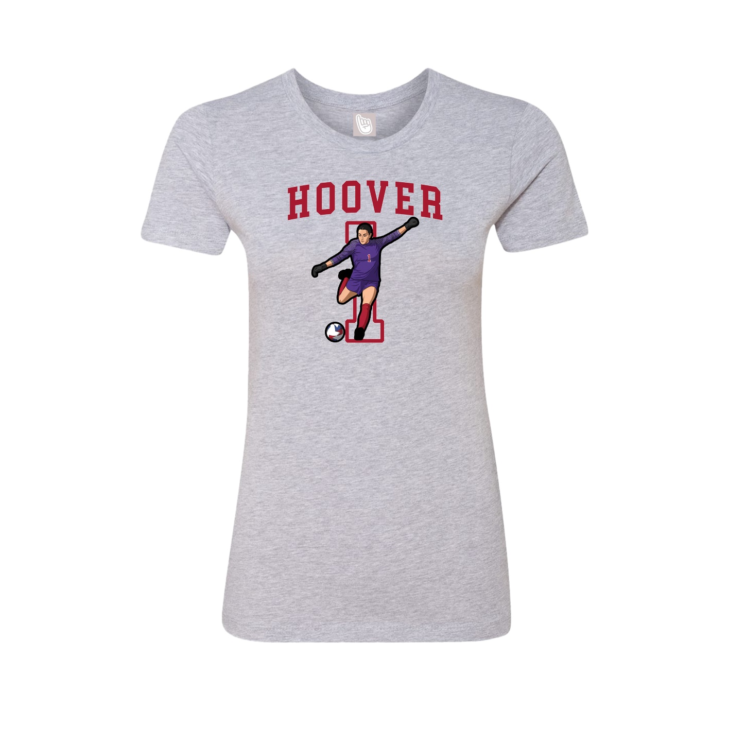 Fitted Women's Tee — Shirsey in Grey