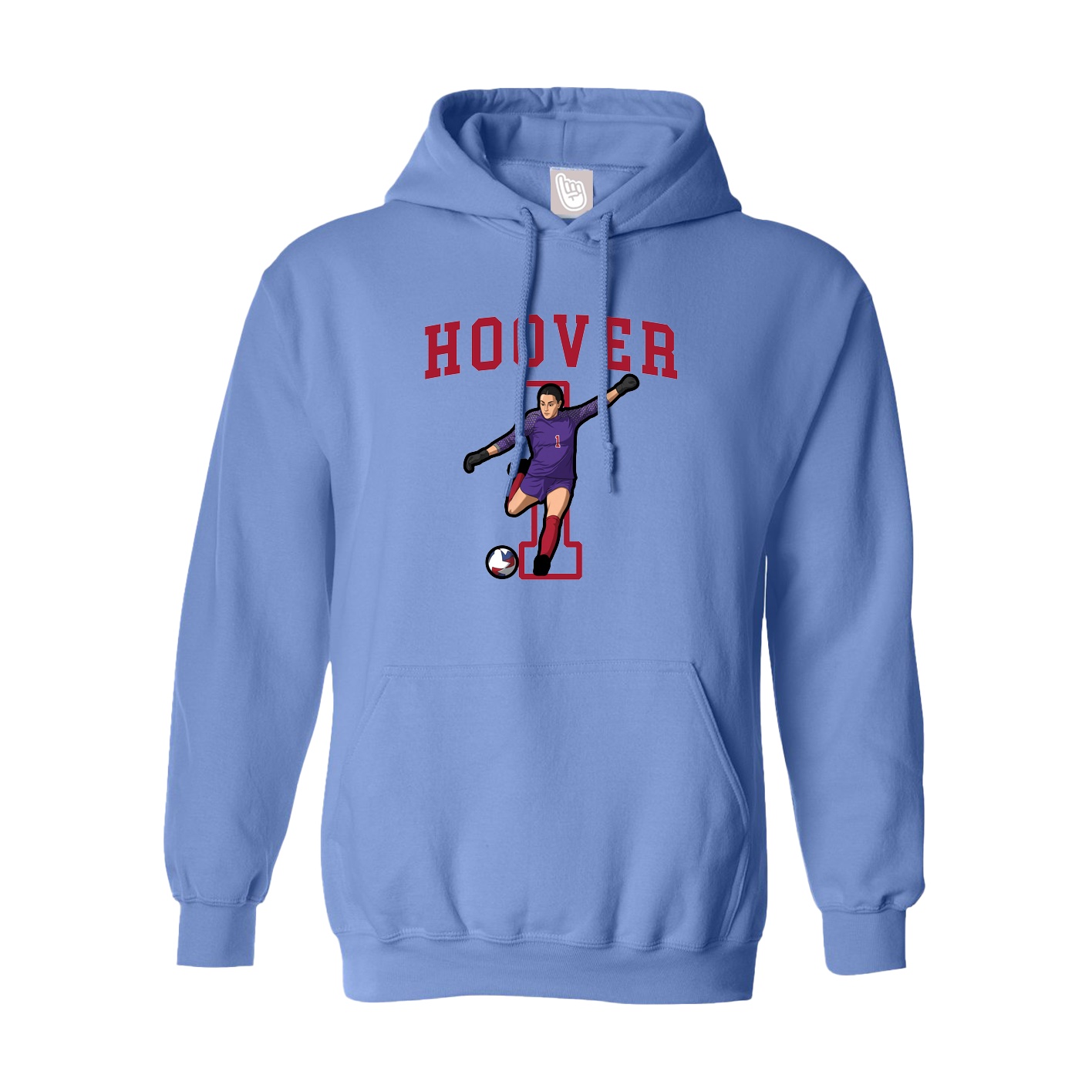 Hoodie — Shirsey in Powder Blue