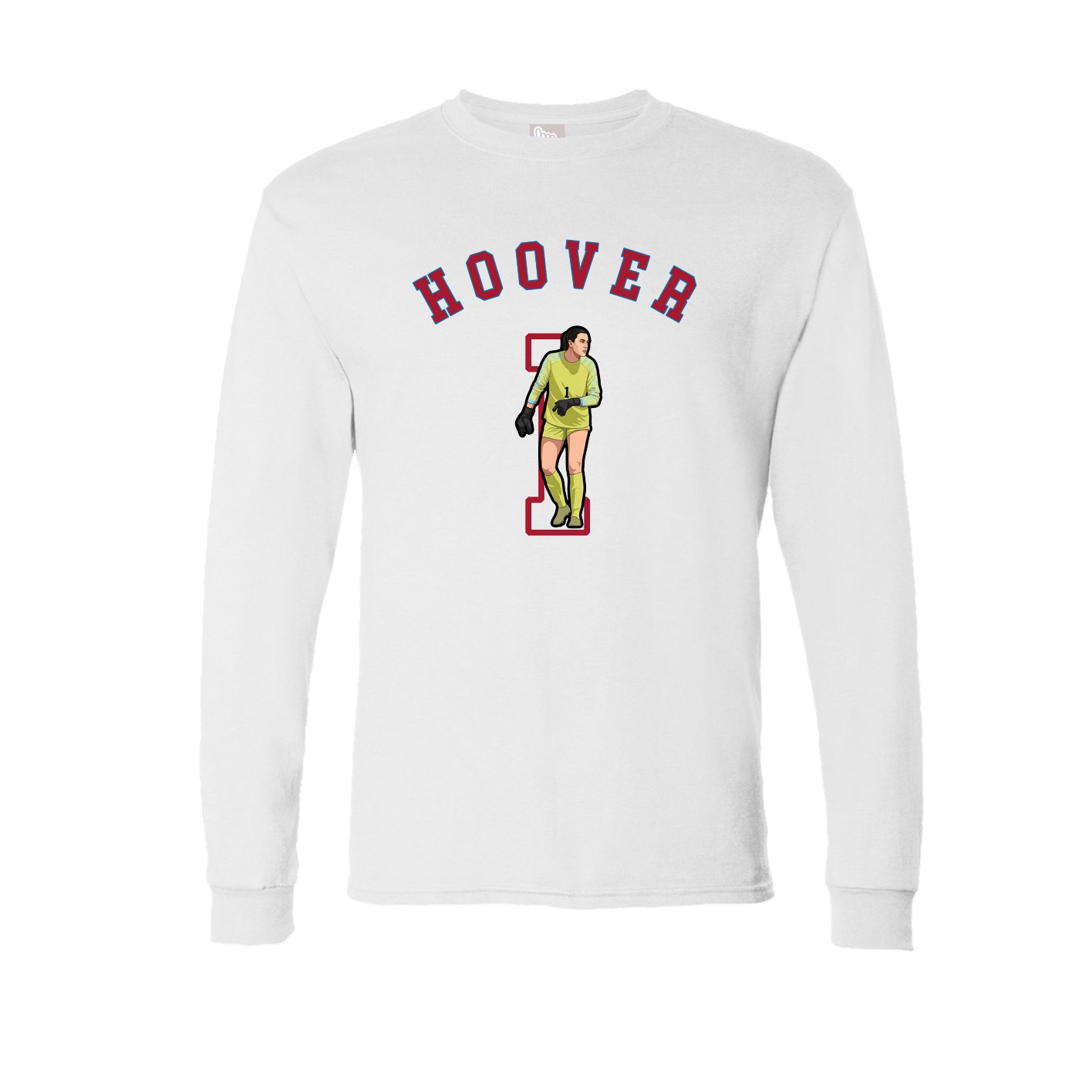 Long Sleeve Tee — Shirsey Arch in White