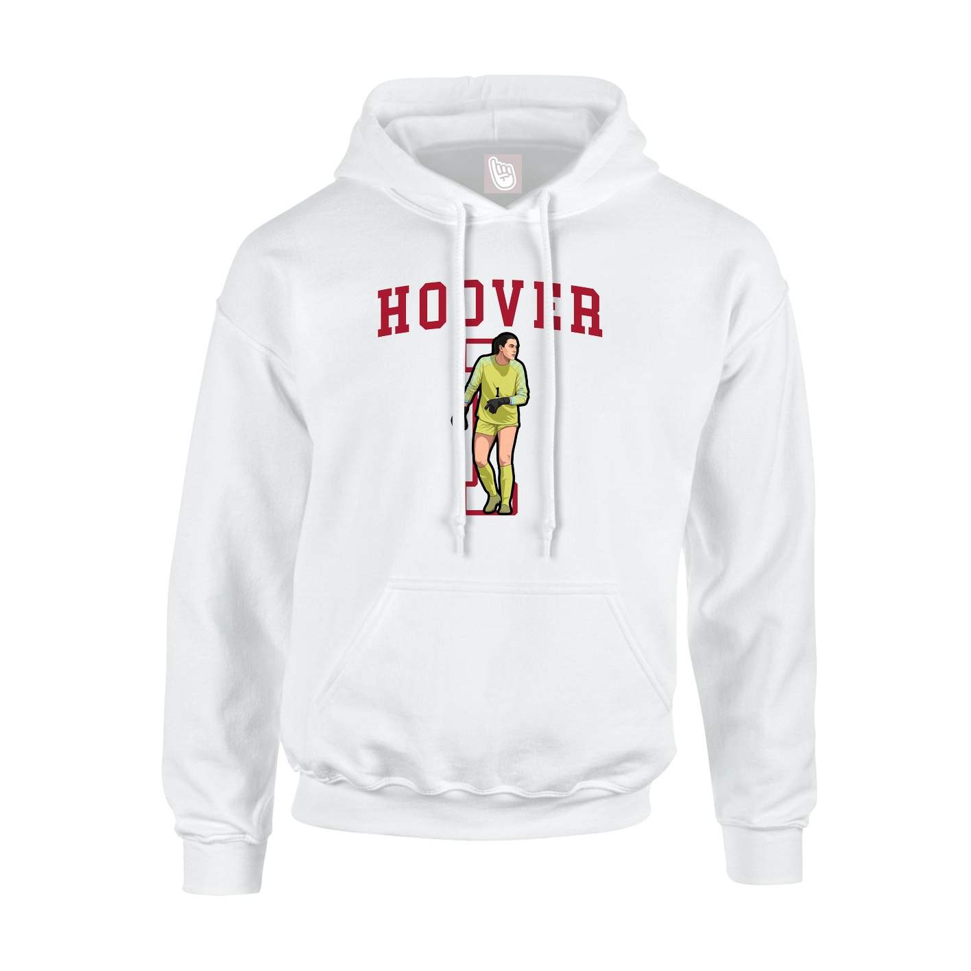 Hoodie — Shirsey in White