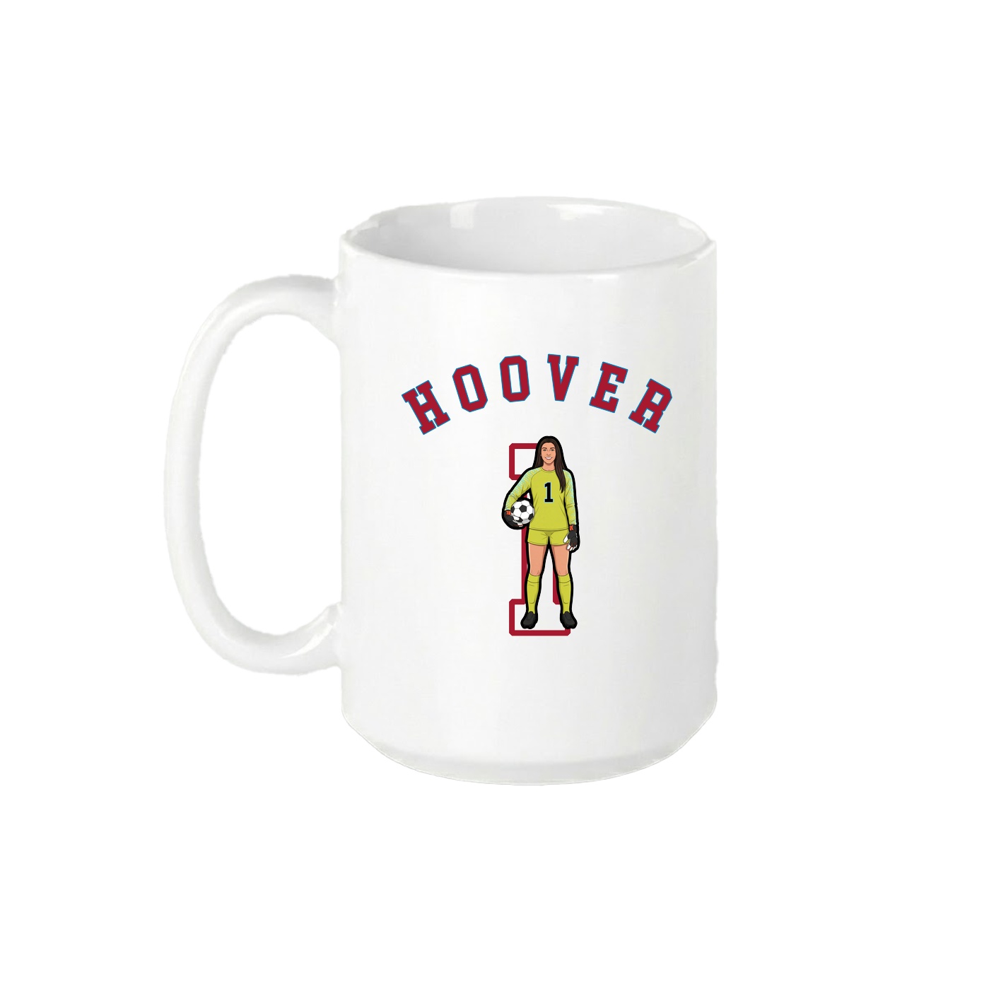 15oz Coffee Mug — Shirsey Arch in White