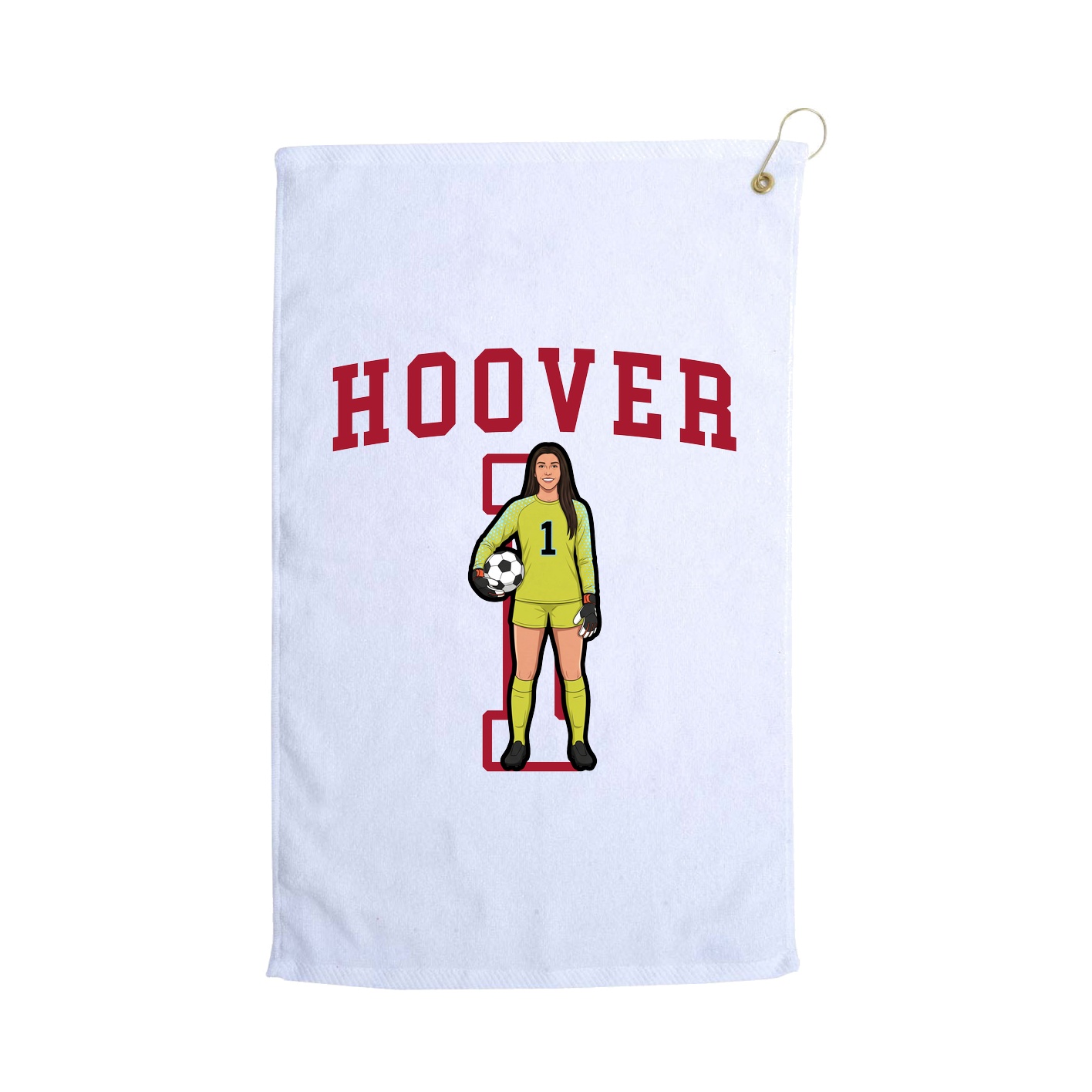 Golf Towel — Shirsey in White