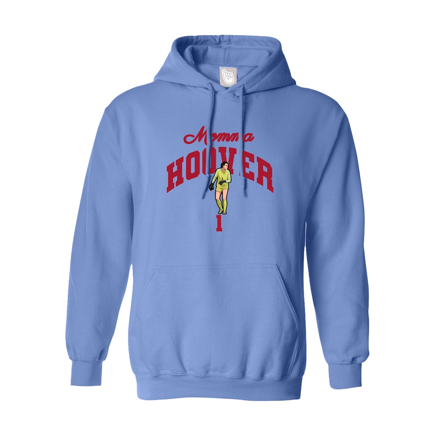 Youth Hoodie — Mothers Day Arch in Powder Blue