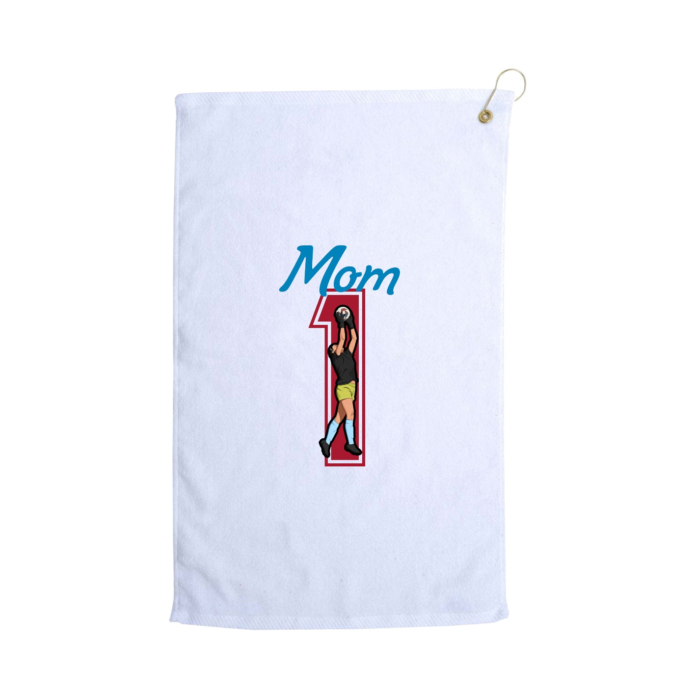 Golf Towel — Mothers Day Shirsey in White