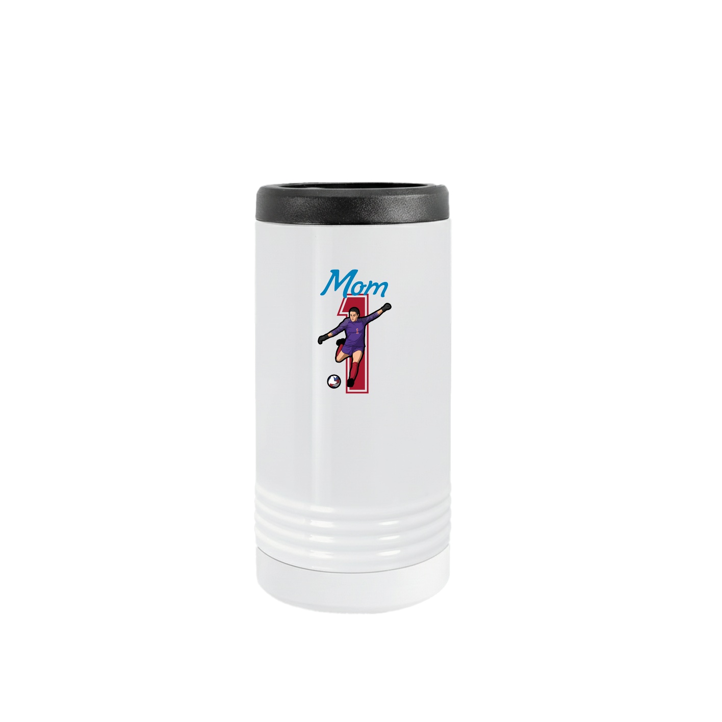 Slim Beverage Holder — Mothers Day Shirsey in White