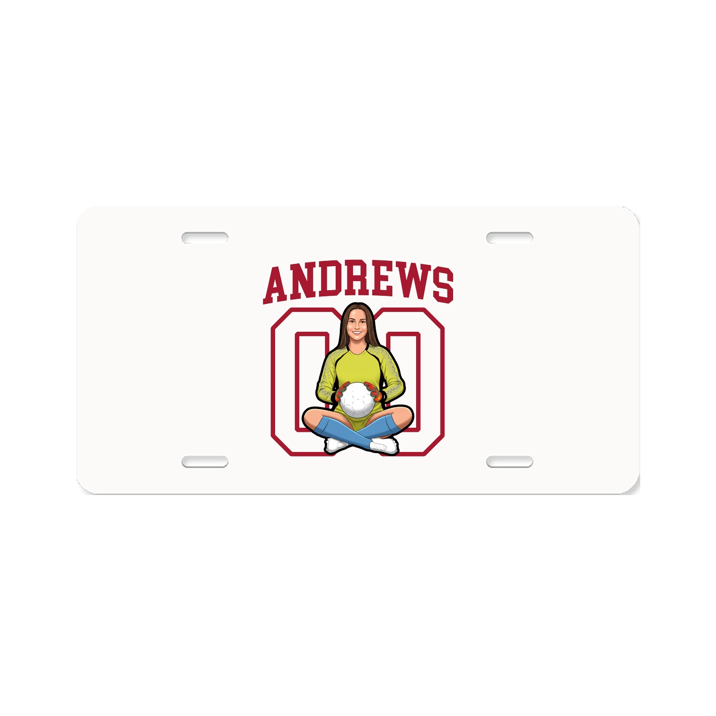 Aluminum License Plate