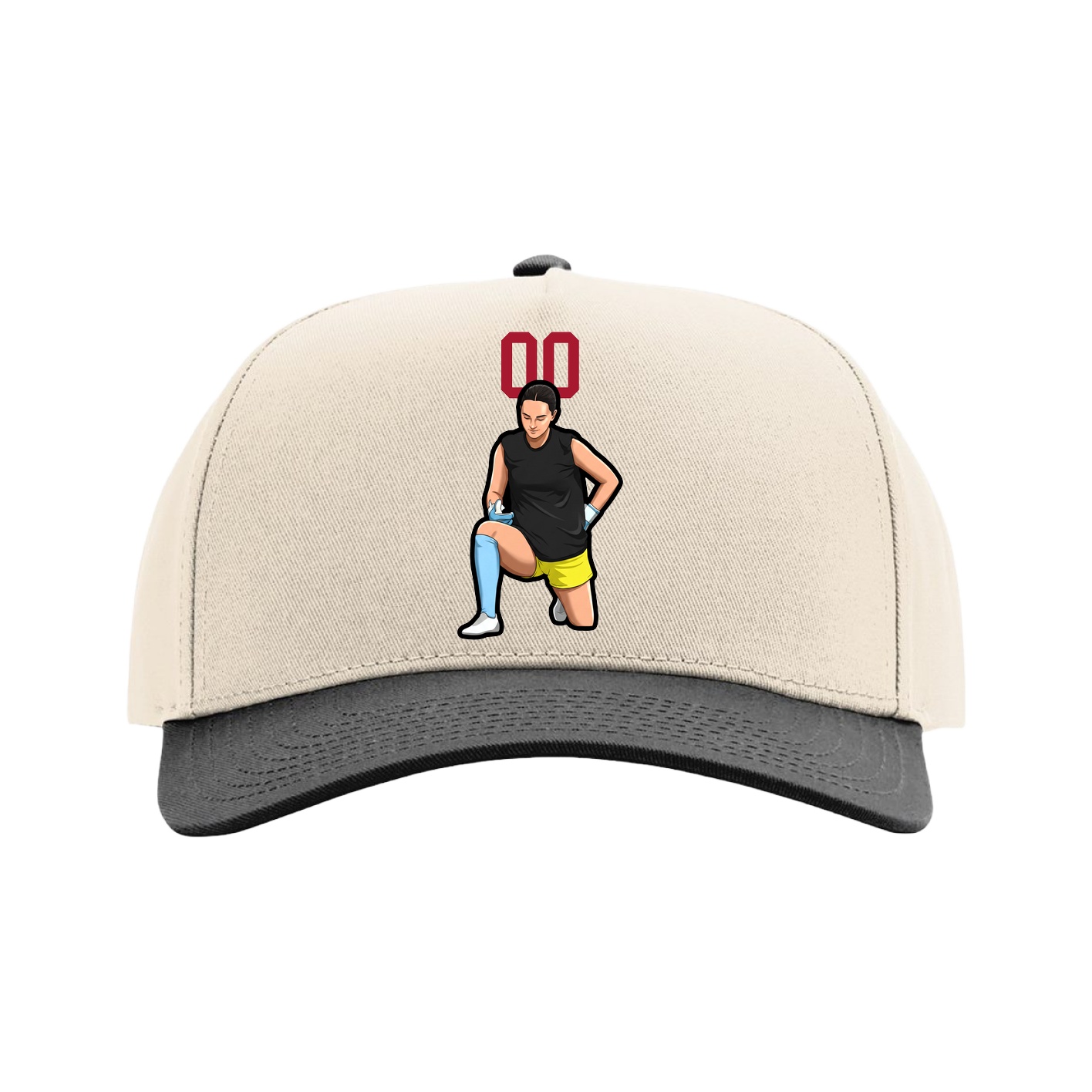 Full Fabric Five-Panel Champ Cap