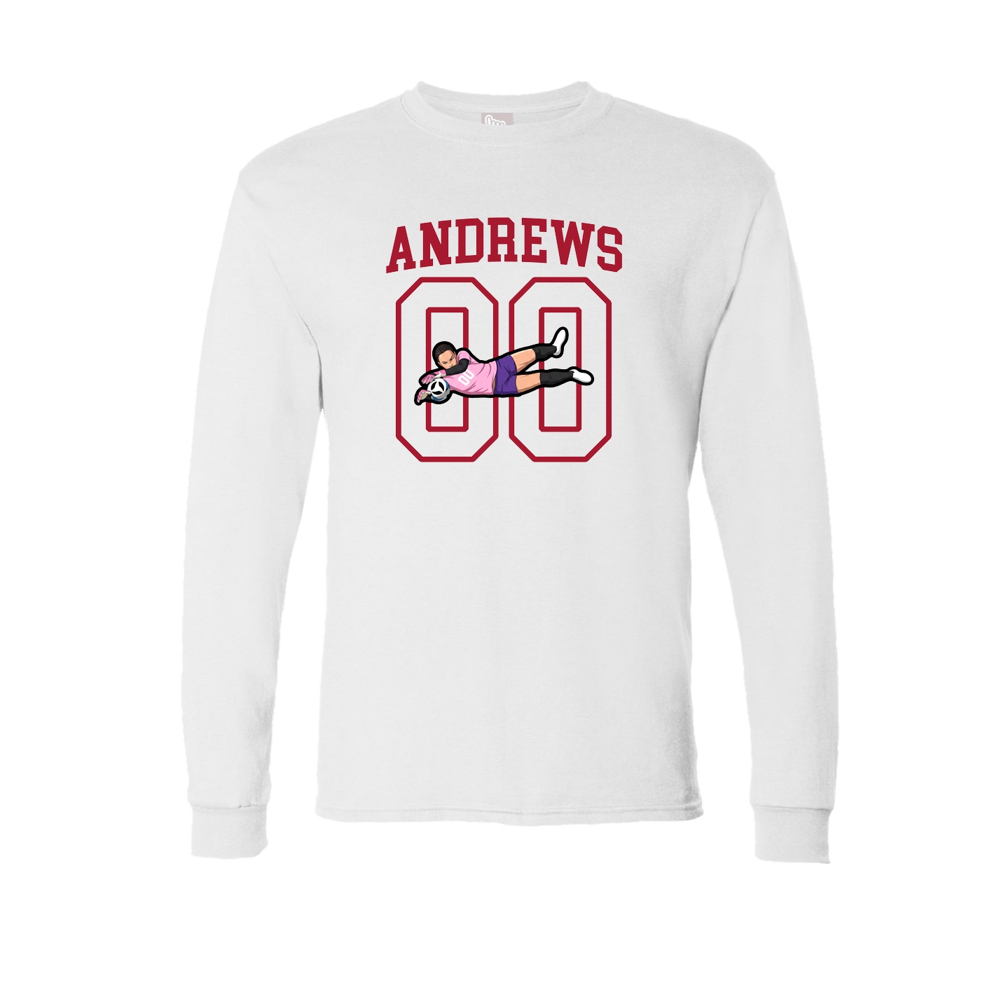 Long Sleeve Tee — Shirsey in White