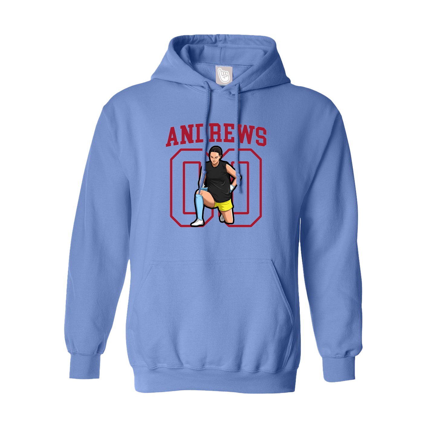 Youth Hoodie — Shirsey in Powder Blue