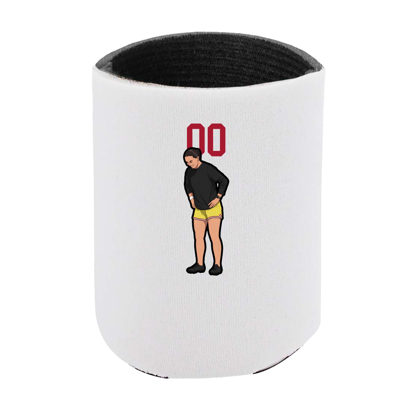 Can Holder — Number Top in White