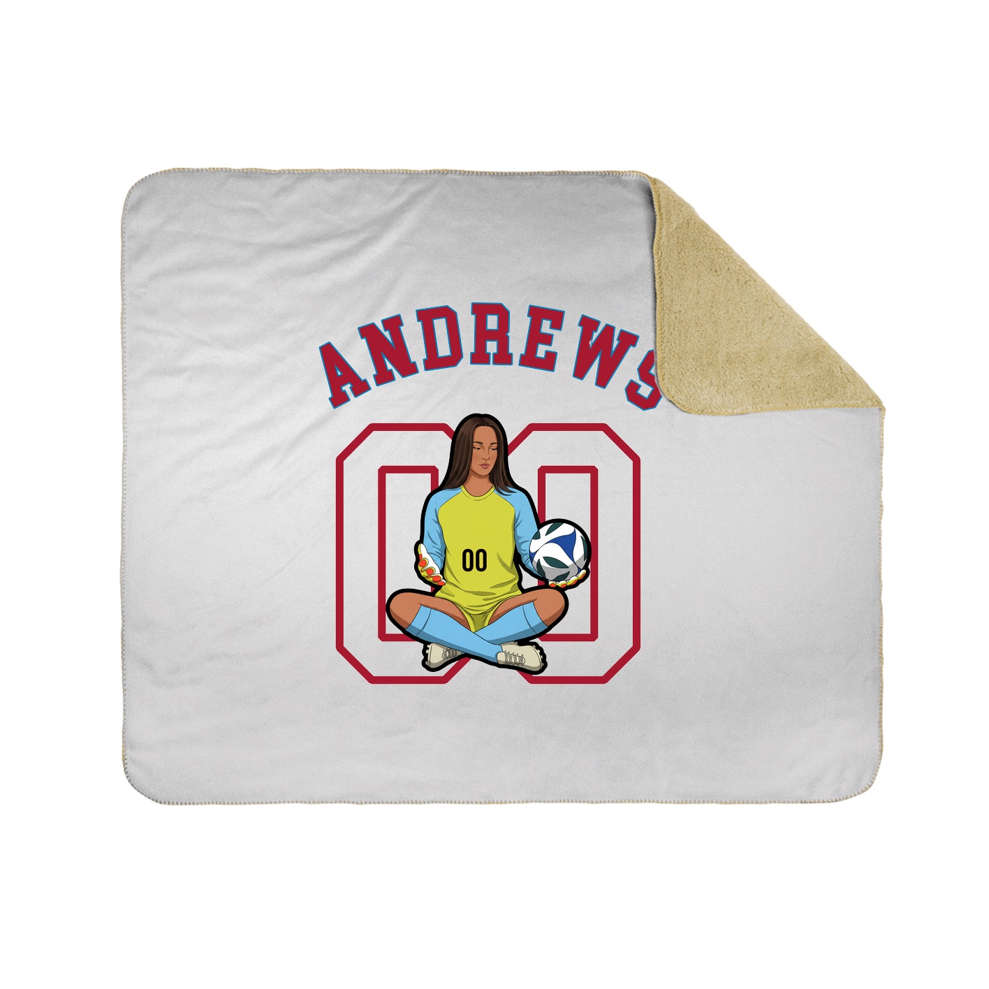 Throw Blanket — Shirsey Arch in White
