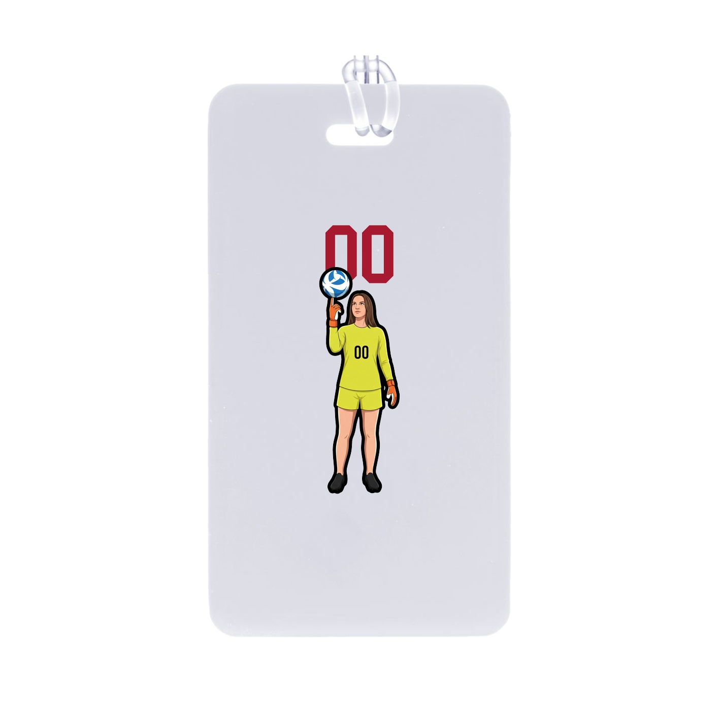 Bag Tag — Number Top in Classic