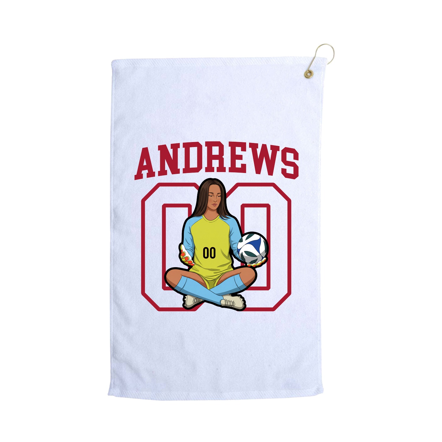 Golf Towel — Shirsey in White