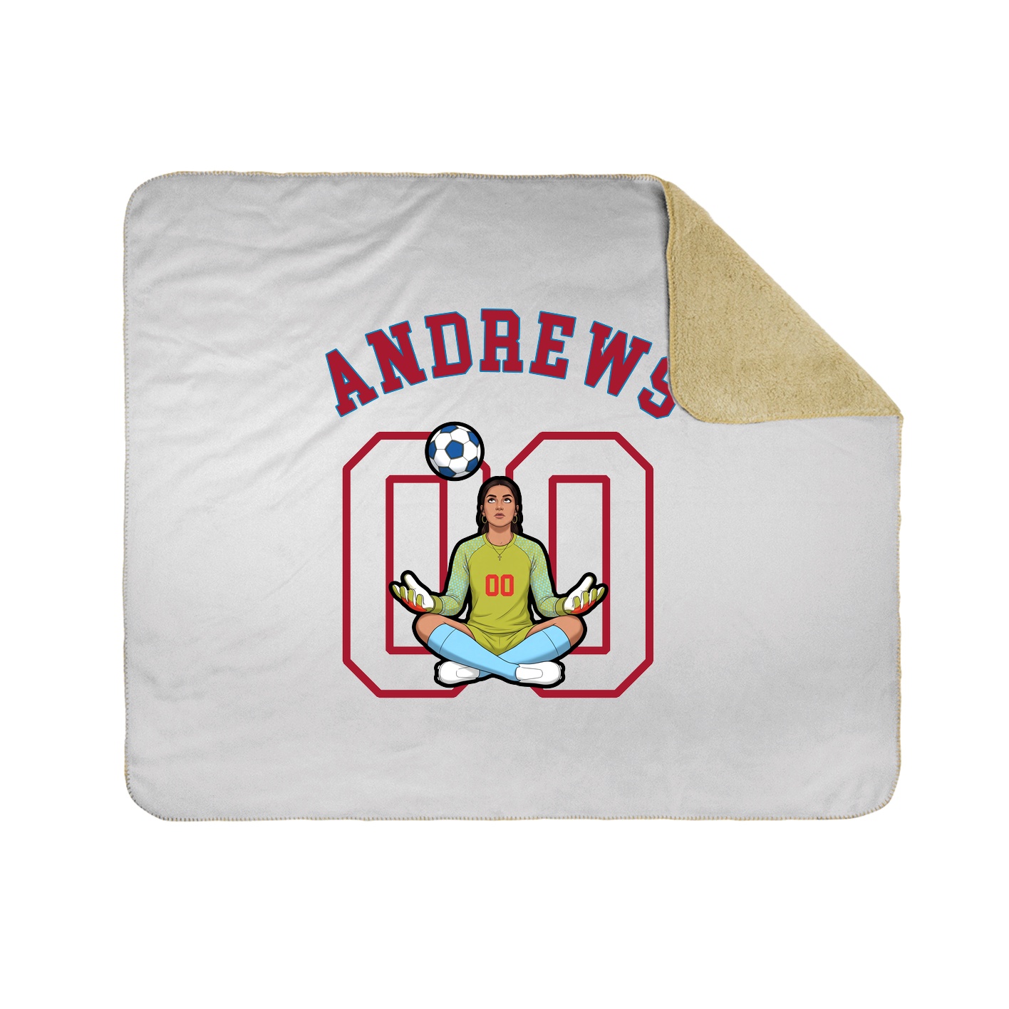 Throw Blanket — Shirsey Arch in White