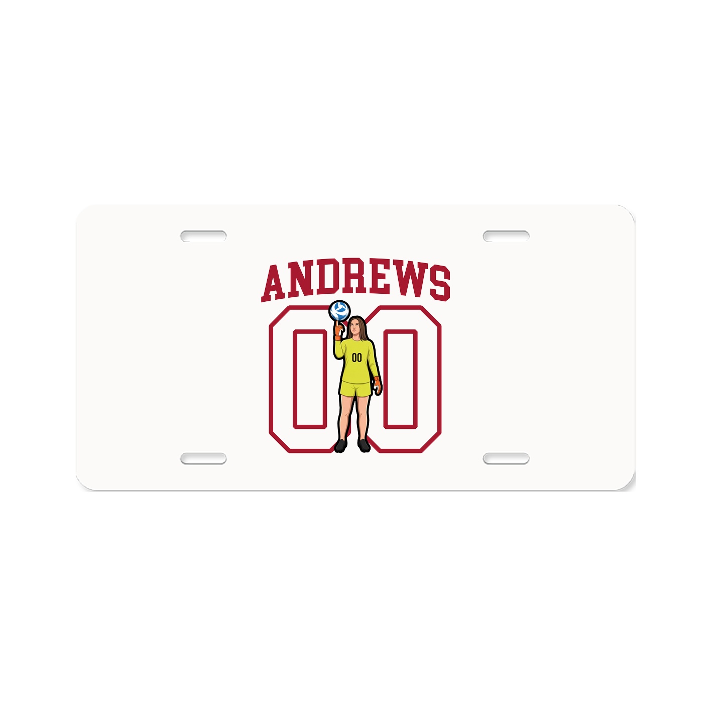 License Plate — Shirsey in Classic