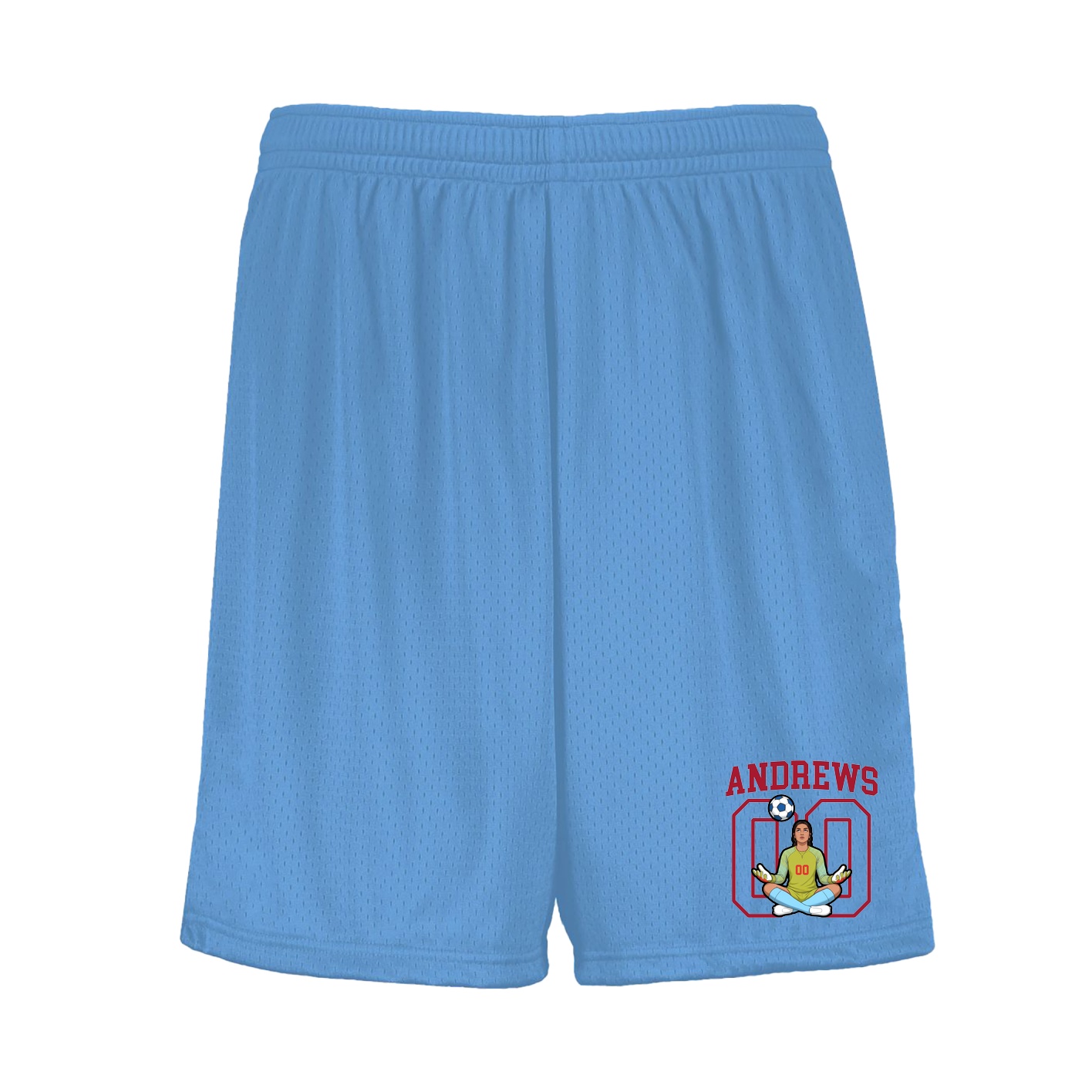 Shorts — Shirsey in Light Blue