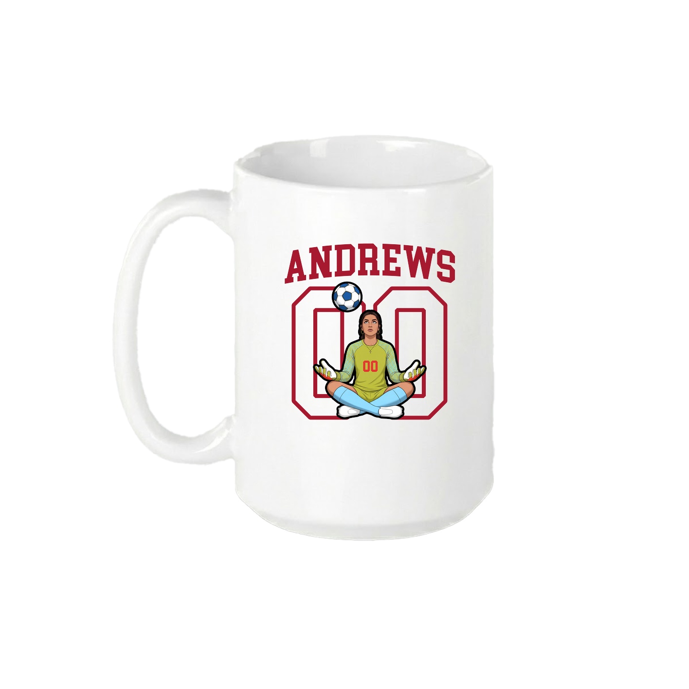 15oz Coffee Mug — Shirsey in White