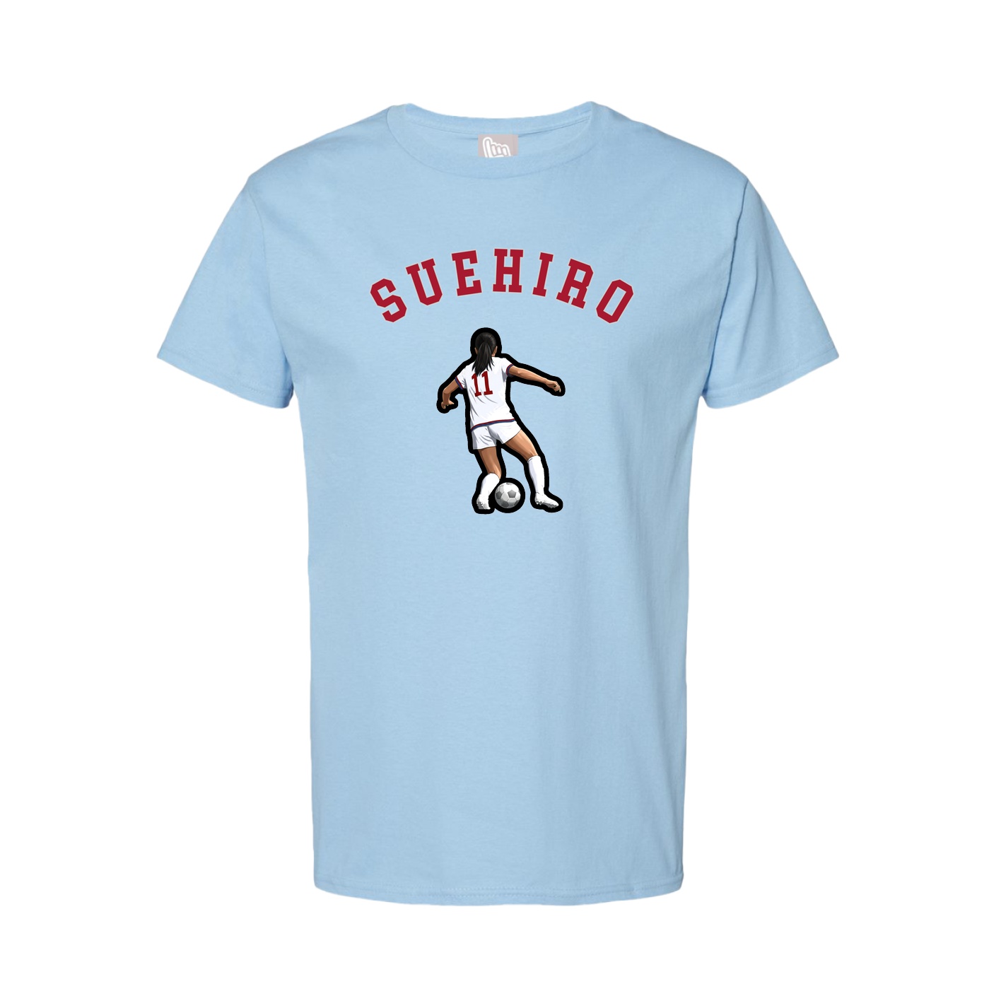 Youth Tee — Shirsey Arch in Light Blue