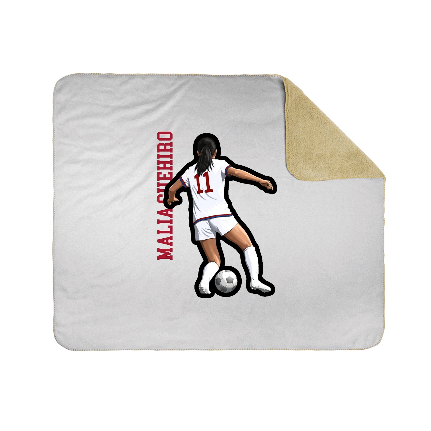 50x60 Sherpa Lined Throw Blanket