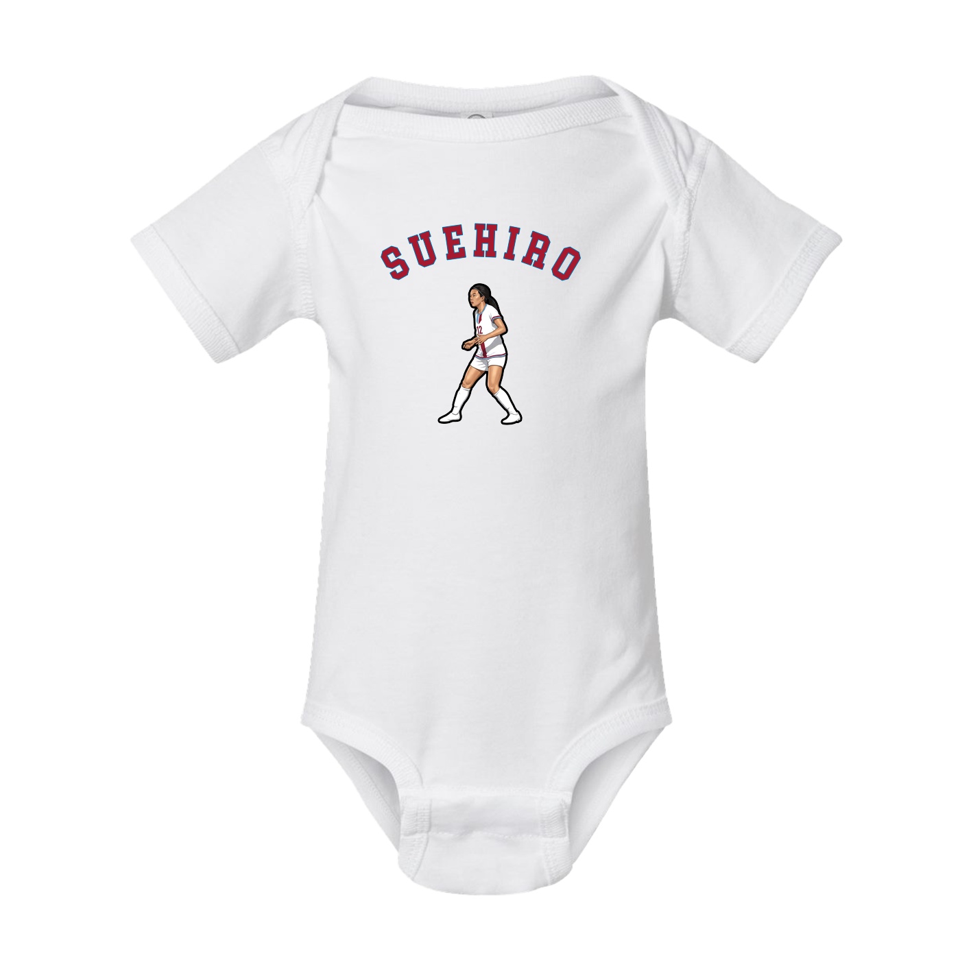 Baby Onesie — Shirsey Arch in White