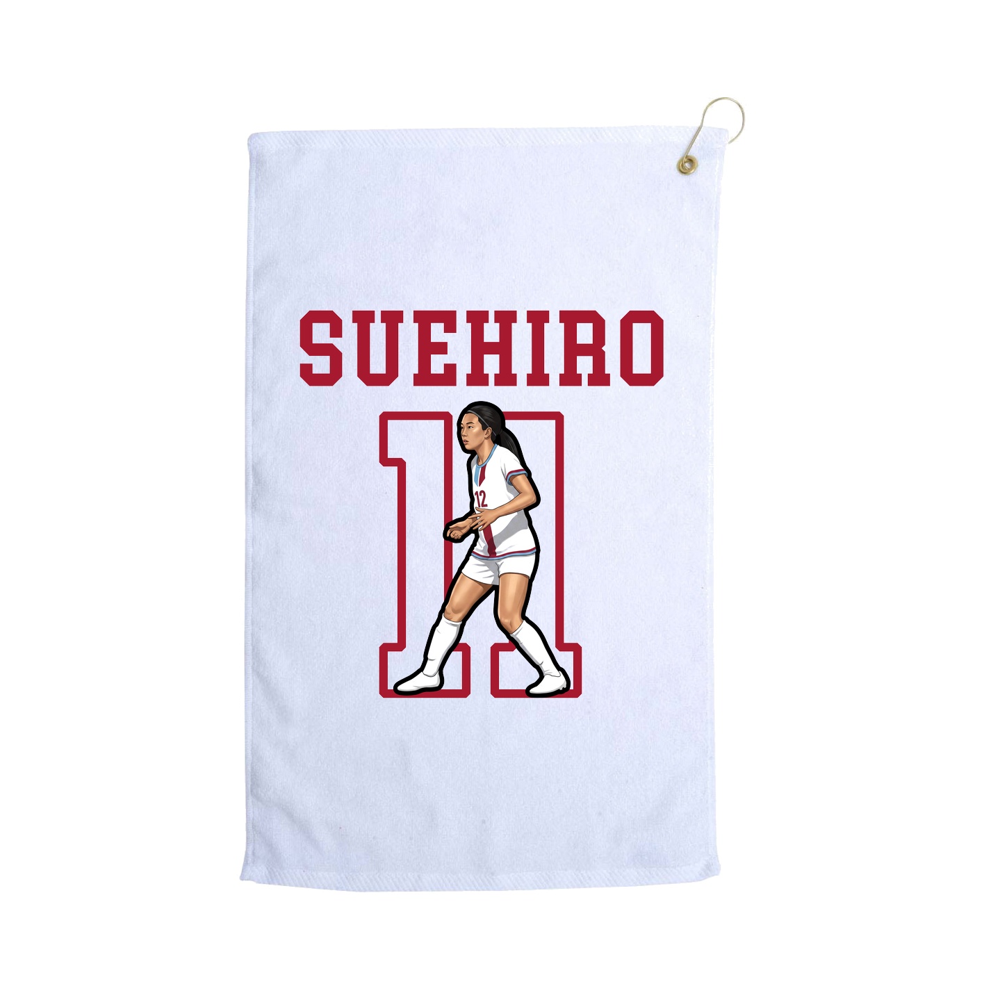 Golf Towel — Shirsey in White