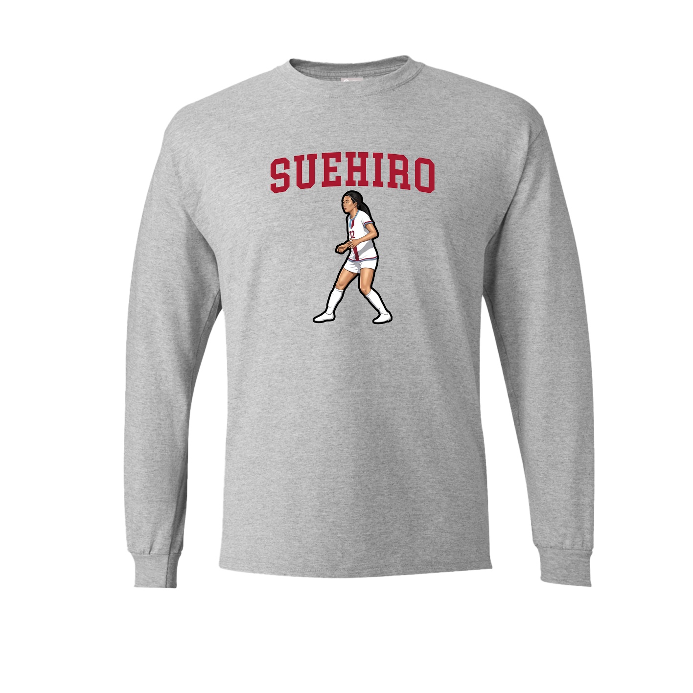 Long Sleeve Tee — Shirsey in Grey