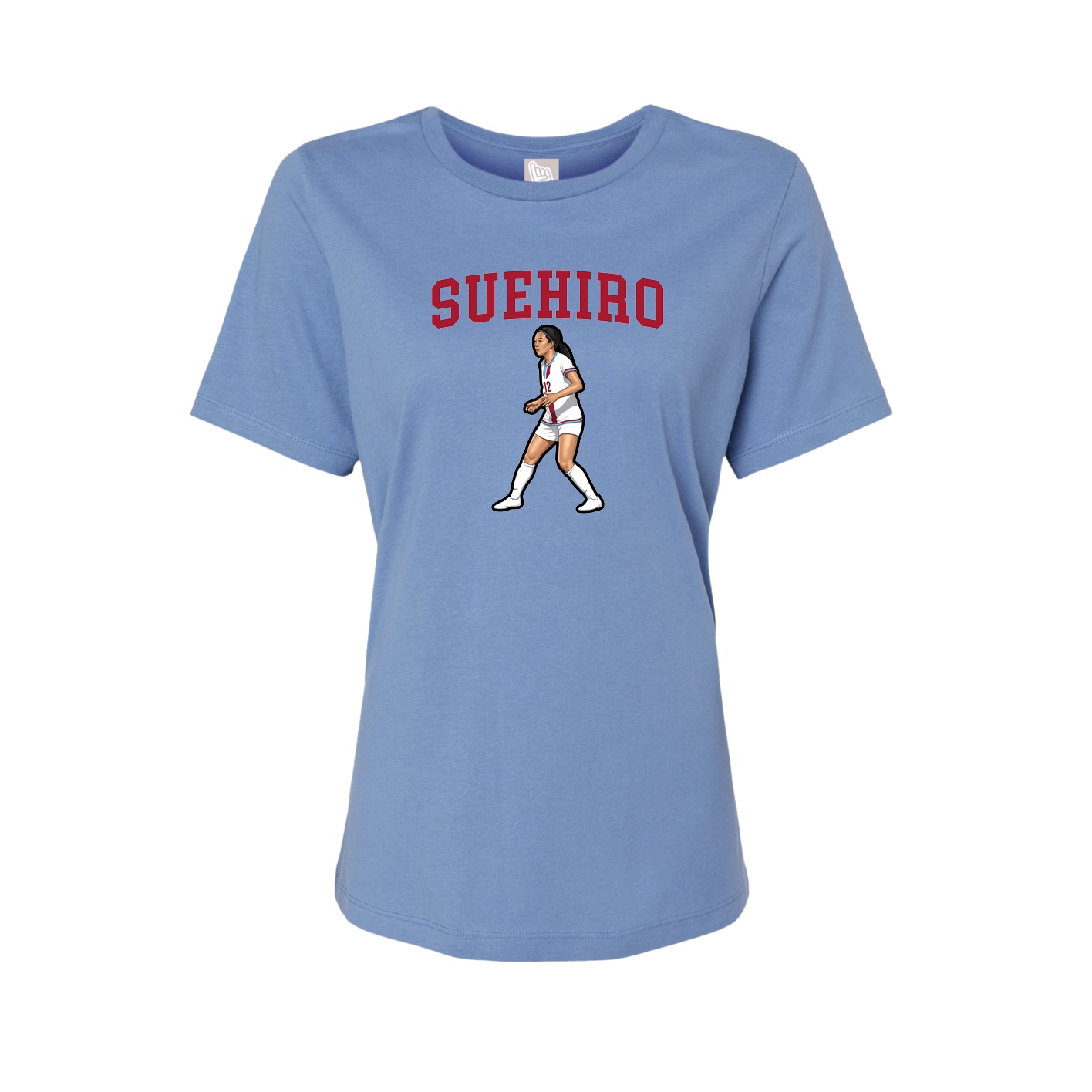 Womens Tee — Shirsey in Powder Blue