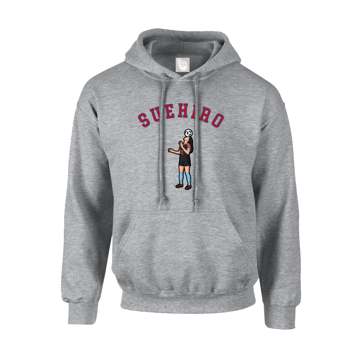 Youth Hoodie — Shirsey Arch in Grey